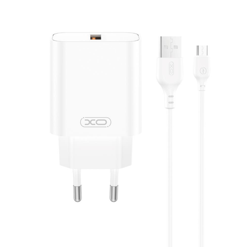 Incarcator Retea Cu Cablu USB-C XO Design CE33, 18W, 3A, 1 x USB-