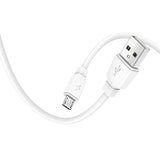 Incarcator Retea Cu Cablu microUSB Prestico F7S, 12W, 2.4A, 1 x USB-