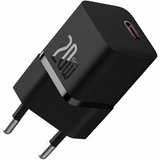 Incarcator Retea Cu Cablu USB-C Baseus GaN5, 20W, 3A, 1 x USB-C, Negru P10110900113-00