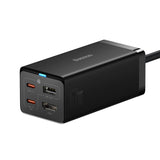 Incarcator Retea Cu Cablu USB-C Baseus GaN5 Pro, 67W, 3.35A, 1 x HDMI - 1 x USB-A - 2 x USB-C, Negru CCGP110201