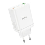 Incarcator Retea HOCO N33, 35W, 3A, 1 x USB-A - 2 x USB-C