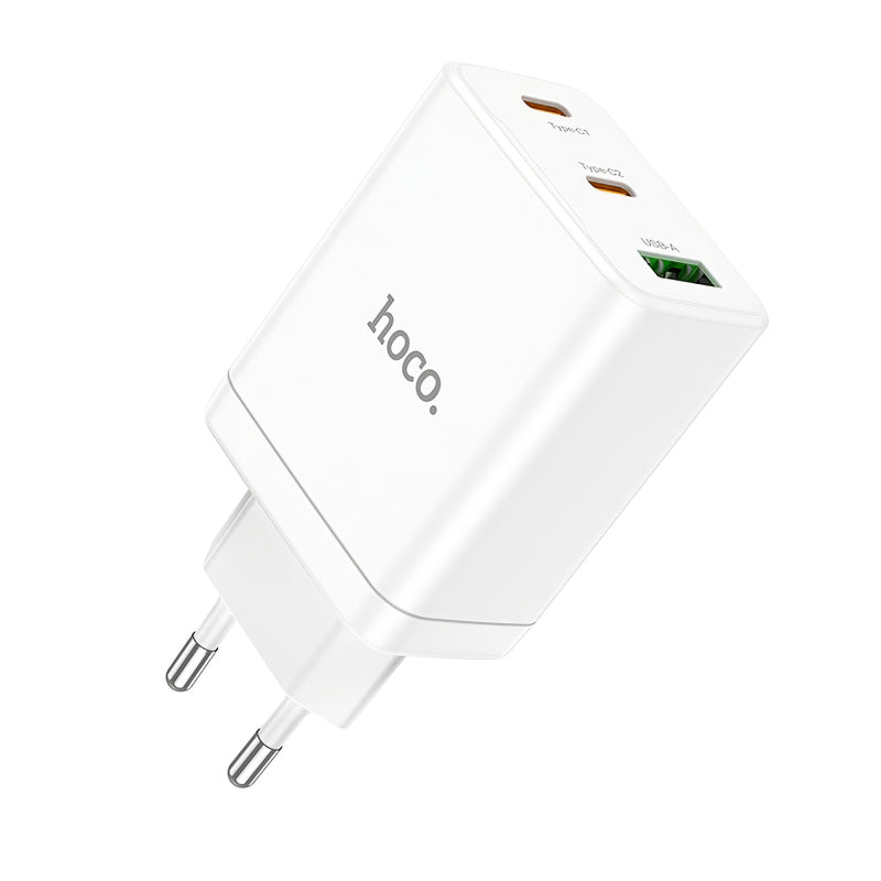 Incarcator Retea HOCO N33, 35W, 3A, 1 x USB-A - 2 x USB-C