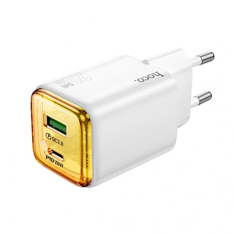 Incarcator Retea HOCO N52, 20W, 3A, 1 x USB-A - 1 x USB-C