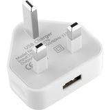 Incarcator Retea OEM UK, 5W, 1A, 1 x USB-