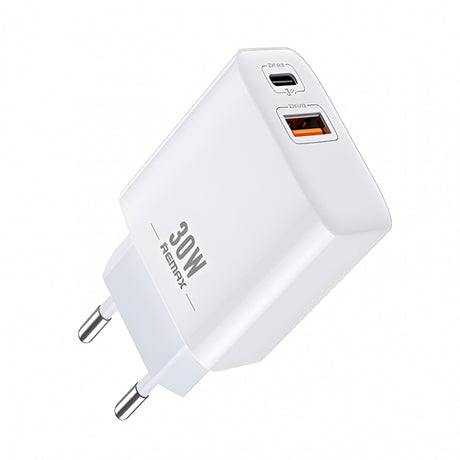 Incarcator Retea Remax RP-U82, 30W, 3A, 1 x USB-A - 1 x USB-C