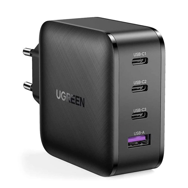 Incarcator Retea UGREEN CD104, 65W, 3A, 1 x USB-A - 3 x USB-C