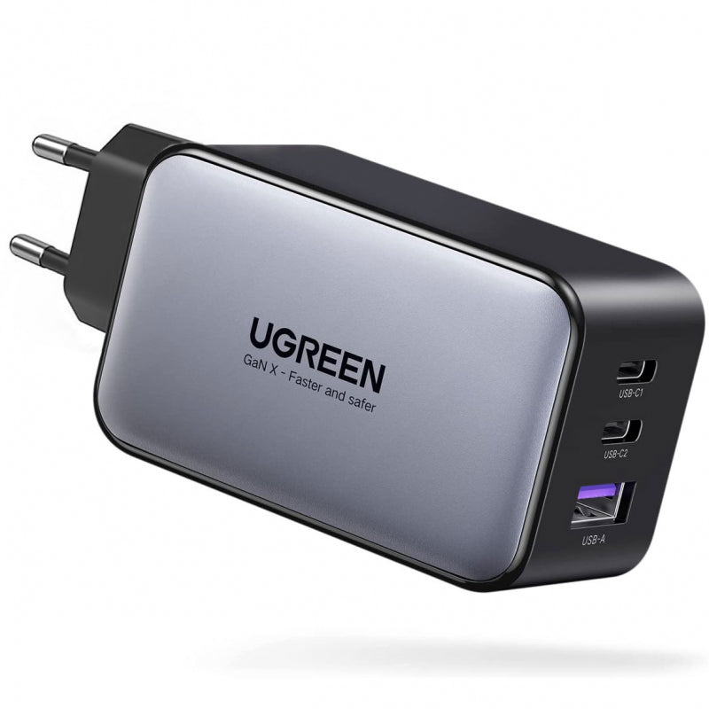 Incarcator Retea UGREEN CD244, 65W, 3A, 1 x USB-A - 2 x USB-C