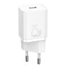 Incarcator Retea Baseus Super Si, 25W, 3A, 1 x USB-C, Alb CCSP020102