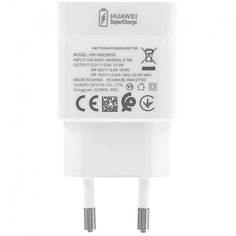 Incarcator Retea Huawei CP404 HW-100225E00, 22.5W, 2.25A, 1 x USB-A, Alb 02221268