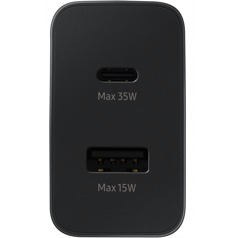 Incarcator Retea Samsung, 35W, 3A, 1 x USB-A - 1 x USB-C, Negru EP-TA220NBEGEU