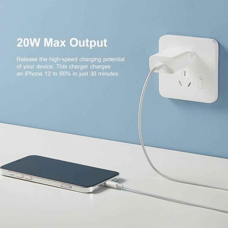 Incarcator Retea Xiaomi, 20W, 3A, 1 x USB-C, Alb BHR4927GL