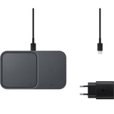 Incarcator Retea Wireless Samsung Duo, 15W, 1.67A, Negru EP-P5400TBEGEU