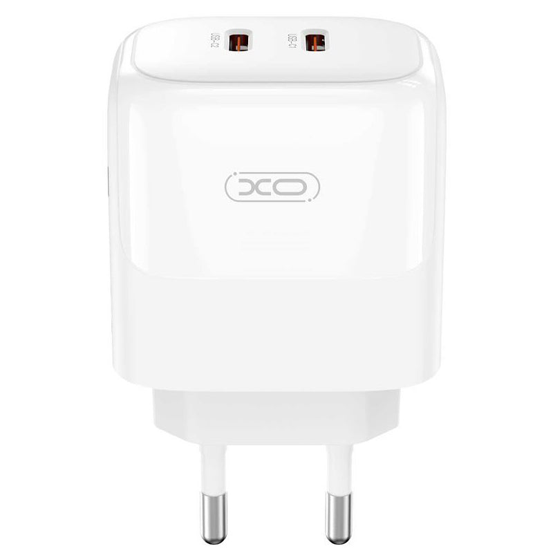 Incarcator Retea XO Design L140, 35W, 3A, 2 x USB-C