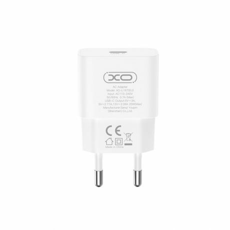 XO Design L167 hálózati töltő, 25W, 3A, 1 x USB-C