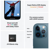Apple iPhone 12 Pro - second hand - Pacific Blue / 128 GB / Foarte bun - NotebookGsm