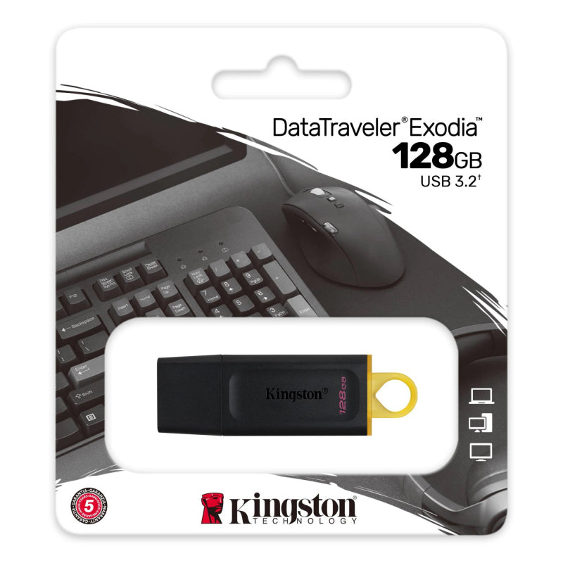 Memorie Externa USB-A 3.2 Kingston DT Exodia, 128Gb DTX/128GB