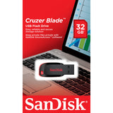 Memorie Externa USB-A SanDisk Cruzer Blade, 32Gb SDCZ50-032G-B35