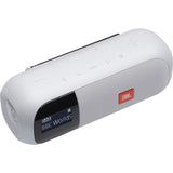 Radio portabil JBL Tuner 2, Bluetooth, DAB/FM, Rezistent la apa IPX7, White - NotebookGsm