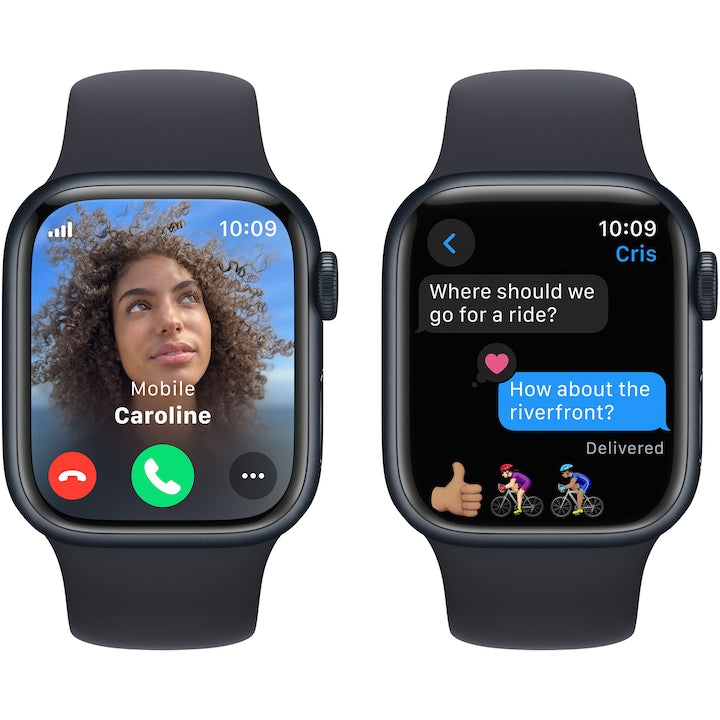 Apple Watch Series 9, GPS, 41mm, Midnight Aluminium