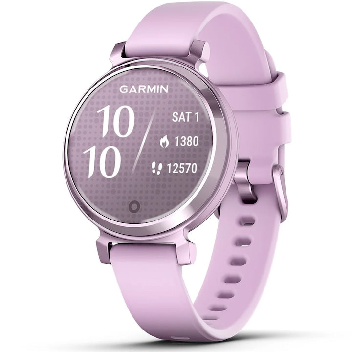 Garmin Lily 2 Okosóra, 35mm, silicon szíj, Cream Gold/Coconut