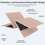 Bvate Laptop Computer 14", 6GB+256GB SSD N4020 (pana la 2.8Ghz) Win 11 Laptops 1920x1080 FHD Dual WiFi BT 4.2