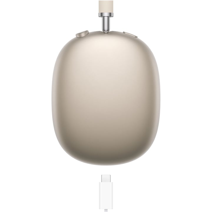 APPLE AirPods Max Vezeték nélküli fejhallgató, Over-Ear, Wireless, Bluetooth, Noise cancelling, Microfon, Space Gray