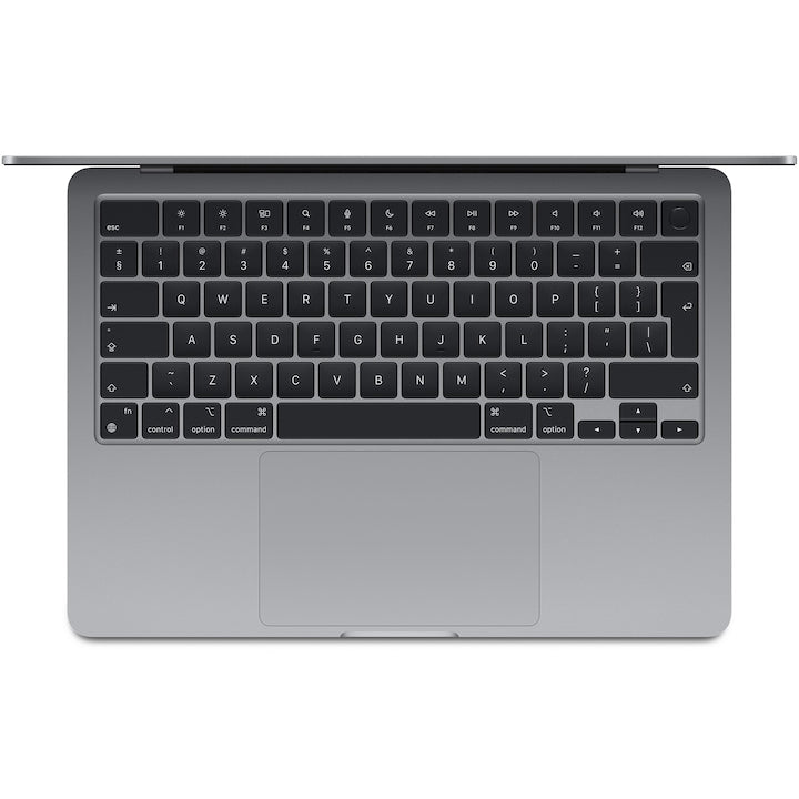 Laptop Apple MacBook Air 13", cu procesor Apple M3, 8 nuclee CPU si 8 nuclee GPU, 8GB, 256GB, Space Grey