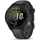 Garmin Forerunner 165 okosóra, szilikon szíj, ködszürke/fehérkő