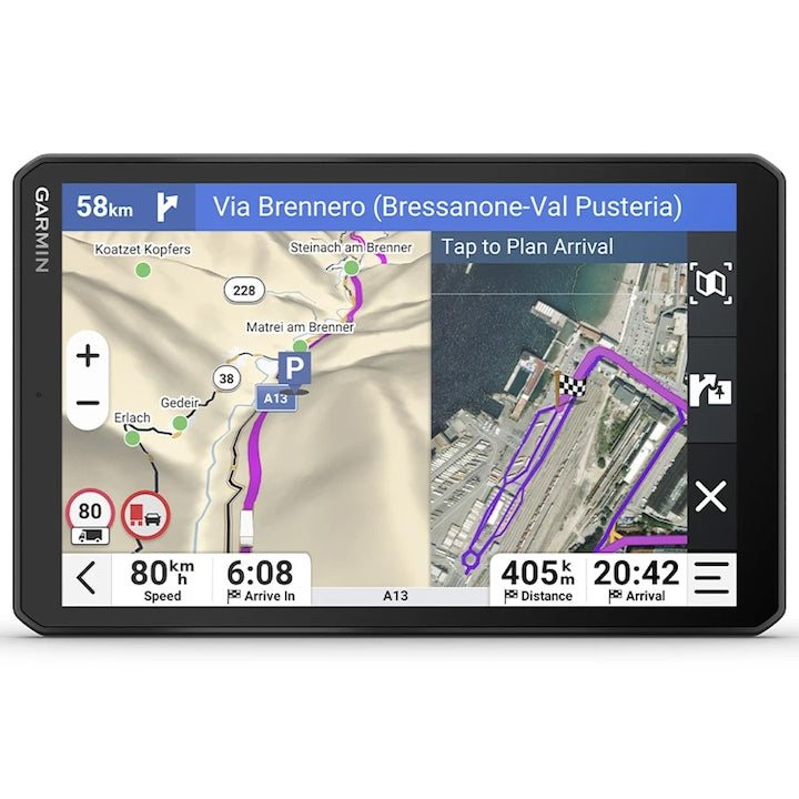 Sistem de navigatie camioane Garmin GPS Dezl LGV820, ecran 8”, EU+South Africa