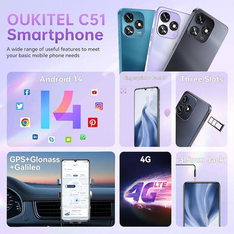 Oukitel C51, kettős