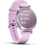 Garmin Lily 2 Okosóra, 35mm, silicon szíj, Cream Gold/Coconut