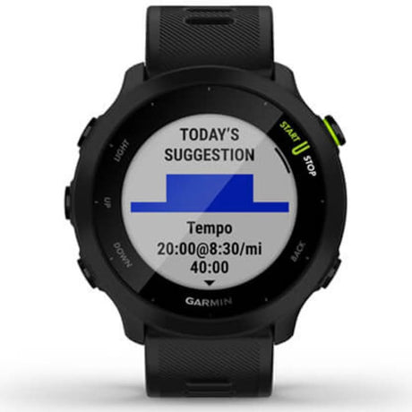 Garmin Forerunner 55 okosóra, fekete