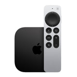 Apple TV 4K Wi-Fi + Ethernet, 128 GB, fekete/ezüst