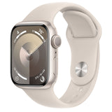 Apple Watch Series 9, GPS,  41mm, Silver Aluminiumtok, Storm Blue Sport Band - S/M
