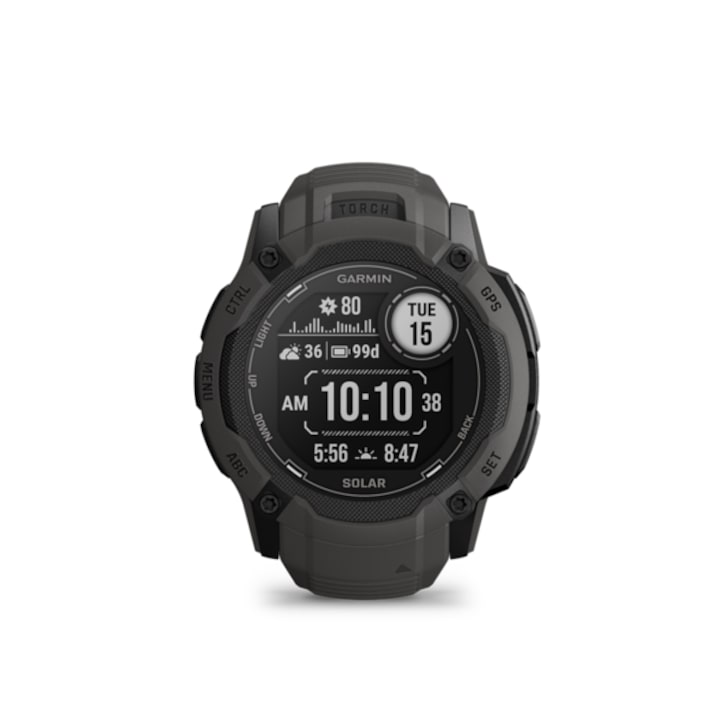 Garmin Instinct 2x, 50mm, Solar, Graphite - Smartwatch second hand