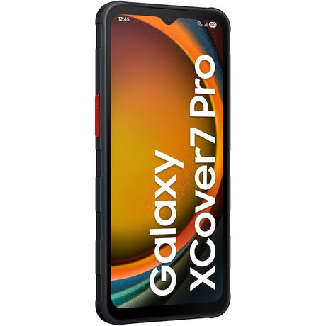 Samsung Galaxy Xcover7 Pro, Enterprise Edition, Qualcomm SM7635 Snapdragon 7s Gen 3 nyolcmagos processzor, IPS LCD 6.6", 6 GB RAM, 128 GB flash, dupla kamera 50 + 8 MP, Wi-Fi, 5G, dupla SIM, Android, fekete