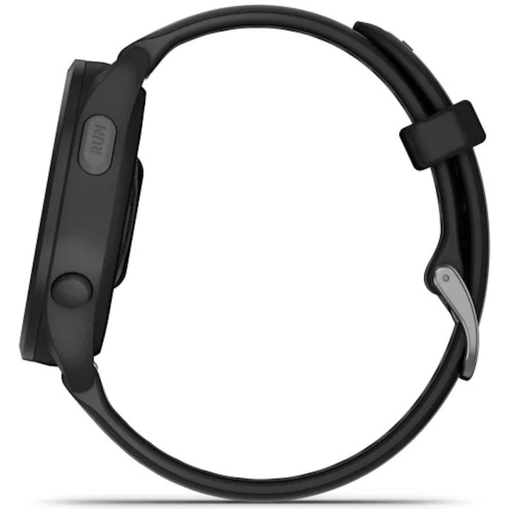 Garmin Forerunner 165 okosóra, szilikon szíj, ködszürke/fehérkő