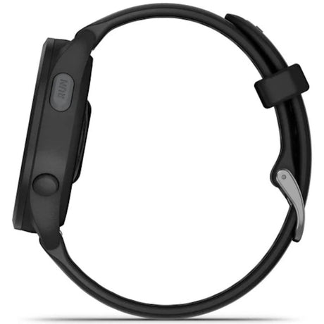 Garmin Forerunner 165 okosóra, szilikon szíj, ködszürke/fehérkő