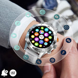 Ceas Smart HOCO Y20, Functie Apel Bluetooth 5.1, Memorie 128MB, 300mAh, Ecran 1.53 inch, Curea Silicon