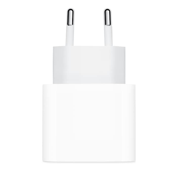 Apple Hálózati Töltő, USB Type-C, 20W, Fehér