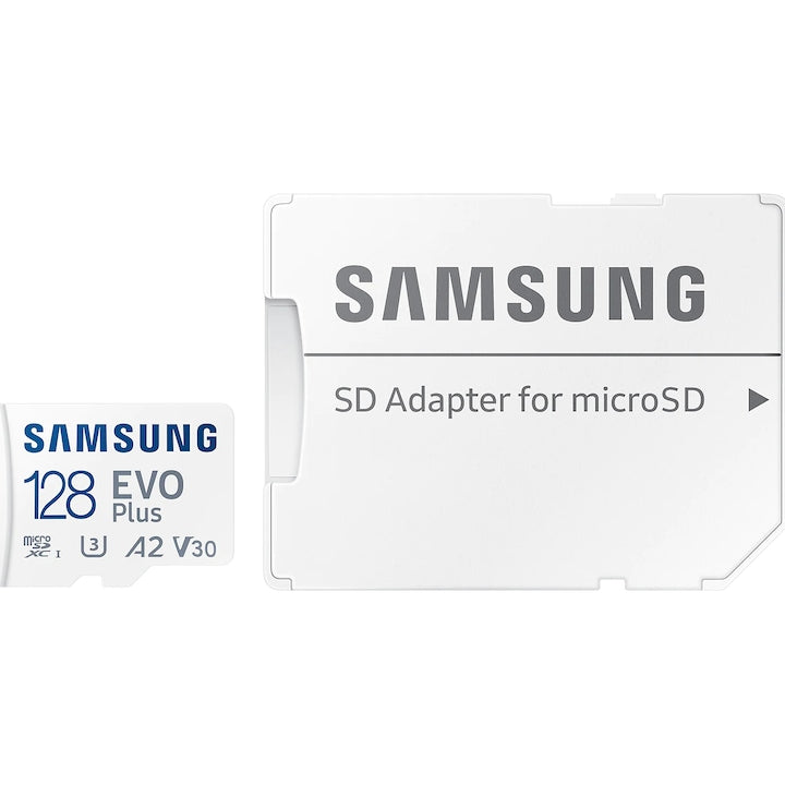 Samsung Evo Plus microSDXC 128GB memóriakártya+ SD adapter