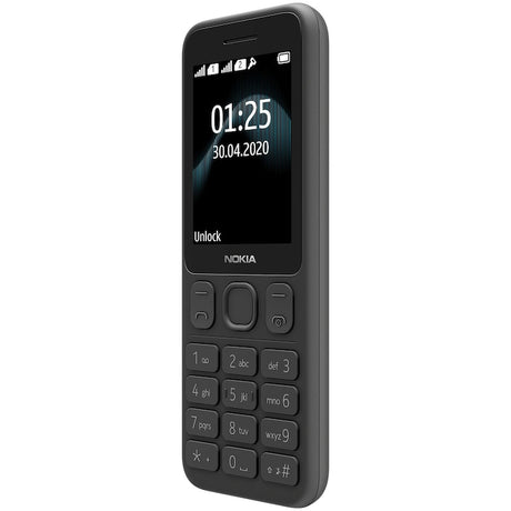 Nokia 125 mobiltelefon, dupla SIM kártyával