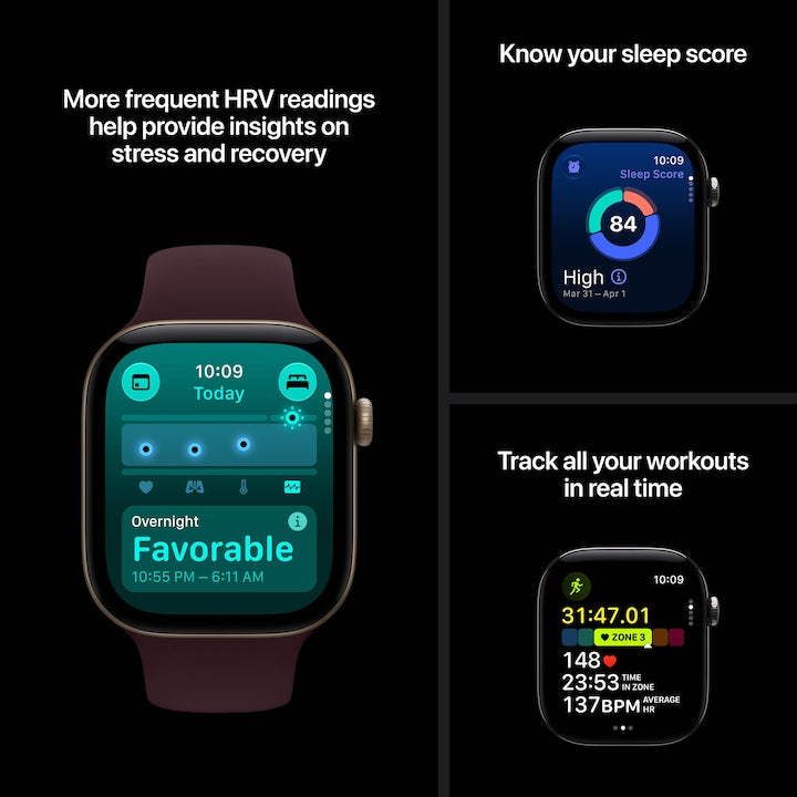 Apple Watch Series 11 GPS okosóra, 42 mm