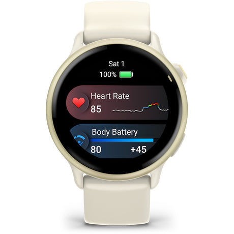 Garmin vivoactive 6, GPS, 42 mm, szilikon szíj - Multisport okosóra