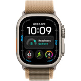 Smartwatch Apple Watch Ultra 4, GPS + Cellular, Carcasa Natural Titanium 49mm, Desert Alpine Loop