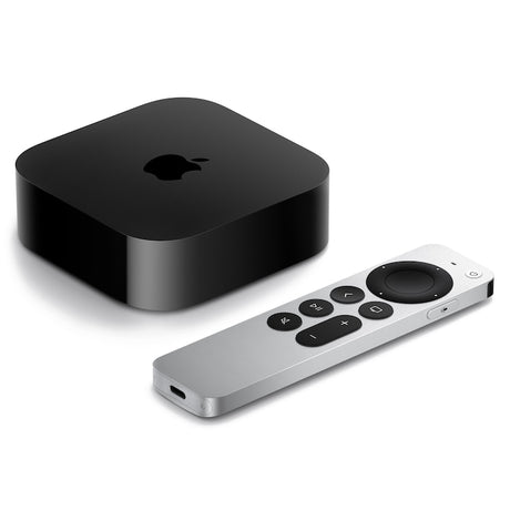 Apple TV 4K Wi-Fi + Ethernet, 128 GB, fekete/ezüst