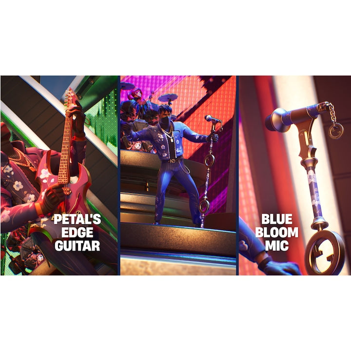 Consola PlayStation 5 Digital Edition (PS5) Slim, 825GB SSD, E-Chassis, Fortnite Flowering Chaos Bundle