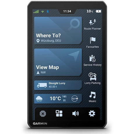 Sistem de navigatie camioane Garmin GPS Dezl LGV820, ecran 8”, EU+South Africa