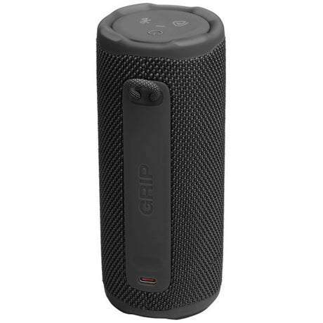 JBL Grip hordozható hangszóró, Bluetooth, Pro Sound, Auracast, 14 órás akkumulátor-üzemidő, hangulatvilágítás, IP68