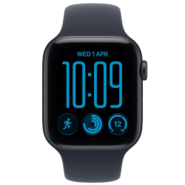 Apple Watch SE 3 – 44 mm, Midnight Aluminium Case / Midnight Sport Band
